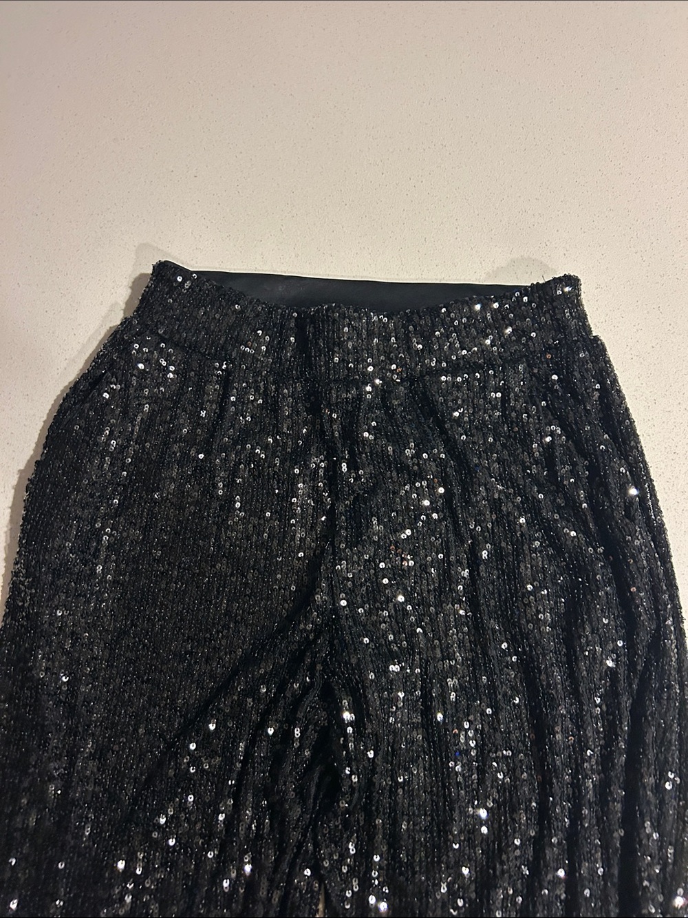 Cable & Gauge Black Sequin Cocktail pants